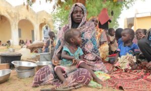 نقص الغذاء والمأوى بمراكز النازحين الجُدد بشمال دارفور